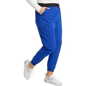 Cherokee Euphoria Women Scrubs Pant Mid Rise Jogger CK260A Petite Medium